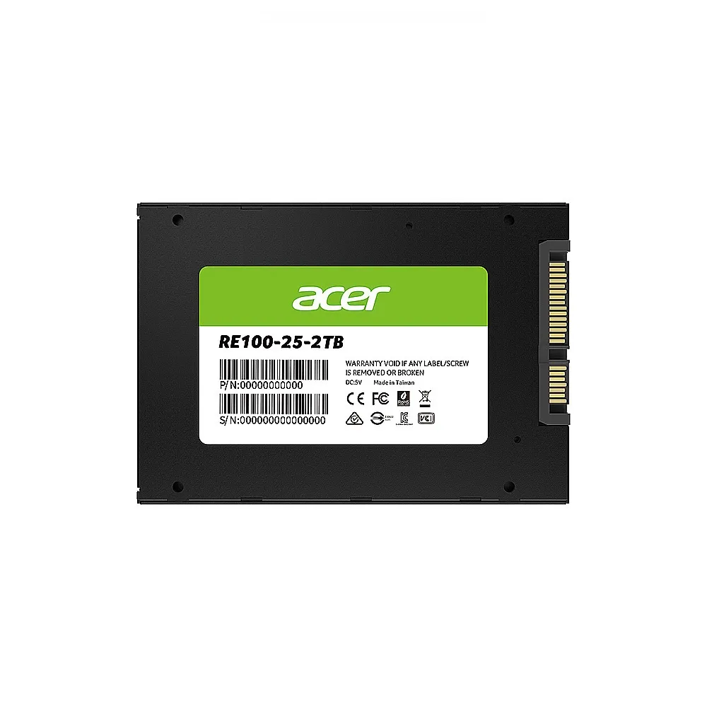 【Acer】Acer RE100 SATA 2.5” 2TB