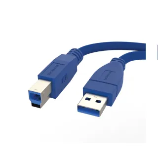 【POLYWELL】USB3.0 Type-A公對B公 5Gbps高速傳輸線 50公分