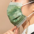 【一心一罩】青春優雅玉石紋30入/盒(翠綠色/大理石口罩/成人醫用口罩/雙鋼印/平面口罩)