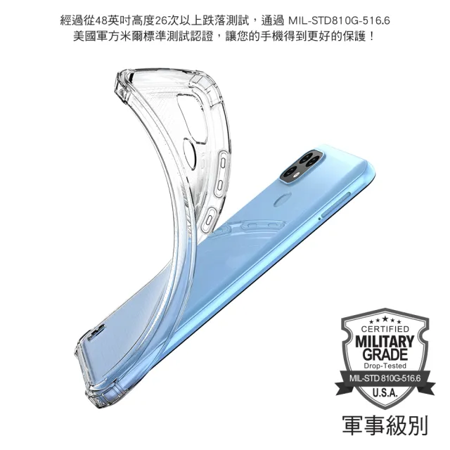 【Ayss】realme C21/6.5吋 超合身軍規手機空壓殼(四角氣墊防摔/美國軍方米爾標準認證-透明)