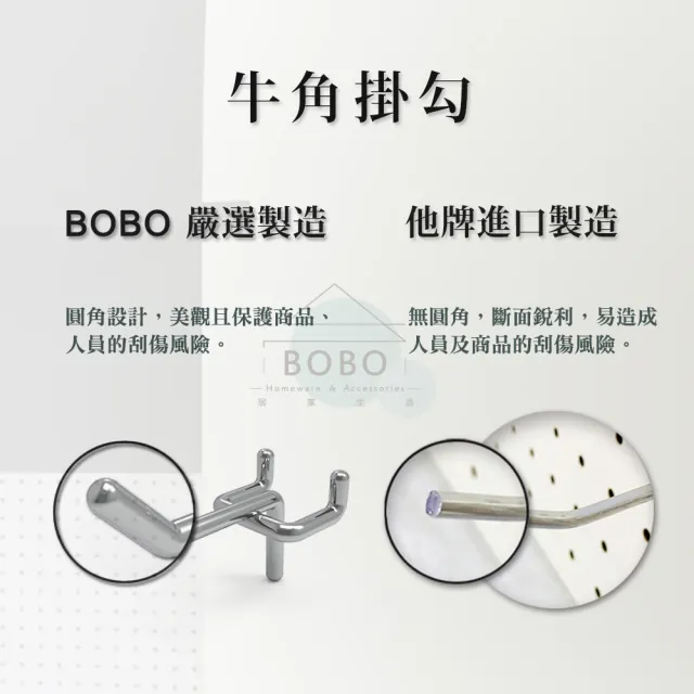 【撥撥的架子】單片組 洞洞板工具牆 五金工具汽修設備洞洞板牆pegboard accessories(洞洞板*1+5cm掛勾*10) 