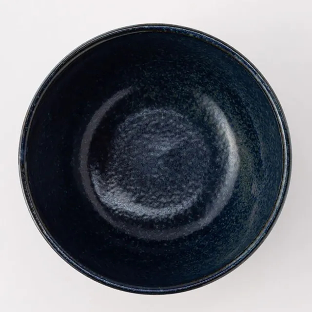 【NITORI 宜得利家居】日本製 超輕量飯碗 窯變紺 大(飯碗)