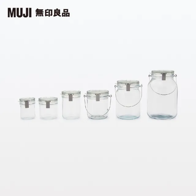 【MUJI 無印良品】碳酸玻璃密封罐/750ml