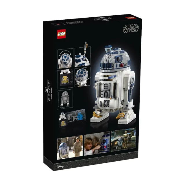 【LEGO 樂高】星際大戰系列 75308 R2-D2(星戰 機器人)