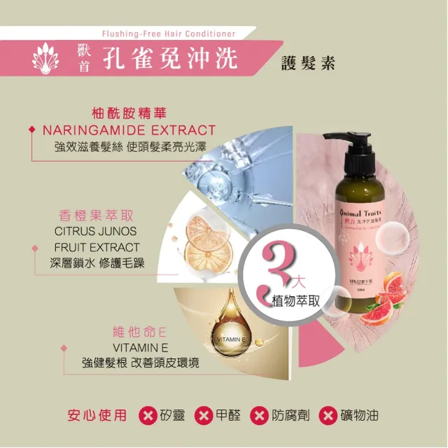 【MPB 巴黎小姐】獸首草本保濕洗護組合(保濕 草本 洗髮精推薦 染燙髮專用 護髮 聖誕節禮物)