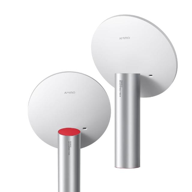 【AMIRO】全新第三代 Oath 自動感光 LED化妝鏡-雲貝白(美妝鏡 彩妝鏡 聖誕節禮物 交換禮物)