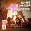 【The Rare】USB充電式環形電滅蚊燈/吸入式電擊捕蚊燈