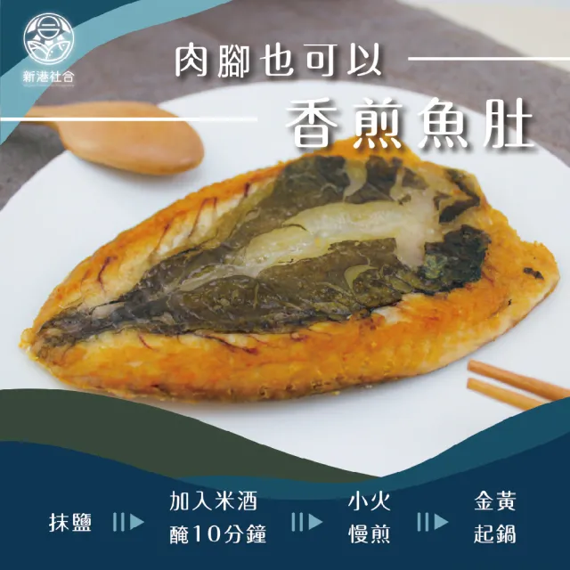 【新港社合 X 一把青】鉑金虱目魚肚200g/包 6包/組(漁民直營 產銷共贏 鑽石級純海水養殖)