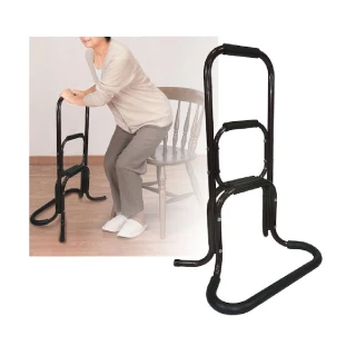 【海夫健康生活館】來可Yeker 三段式 輕鬆起身扶手 助立器 咖啡色款 80.5x51x39cm(21605)