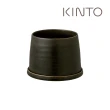 【Kinto】PLANT POT 192陶瓷花盆12.5cm-黑