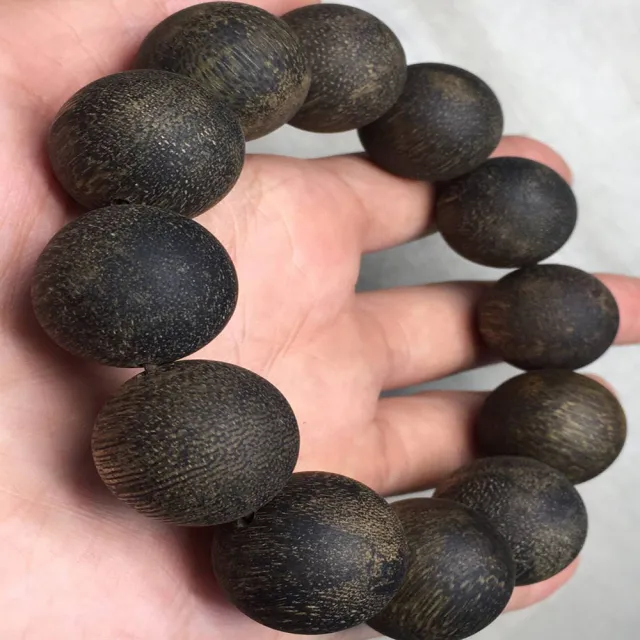 【桃花源創意工坊】鶯歌白棋沉香手鍊-2.0(沉香手鍊)