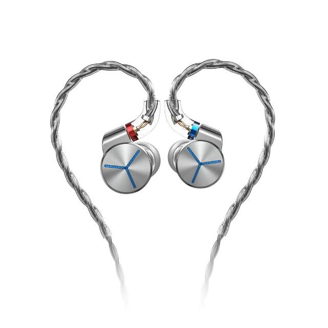 【FiiO】FA7S 樓氏六單元動鐵MMCX單晶銅鍍銀可換線耳機(銀色)