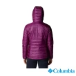 【Columbia 哥倫比亞 官方旗艦】女款-Omni-Heat金鋁點極暖800羽絨連帽外套-紫色(UWR7942PL  / 金鋁點極暖 .