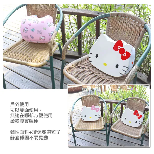 【HELLO KITTY】媄好生活-多功能造型靠枕桌KS-9193(亦可當平板桌/腿上桌/午睡枕)