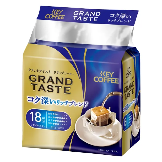 KEY COFFEE】深焙研磨濾掛4袋組(18入/袋) - momo購物網- 好評