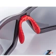 【Z-POLS】新一代TR太空纖維彈性輕量材質 弧形包覆設計 頂級運動偏光眼鏡(Polarized寶麗來偏光防悶設計片)