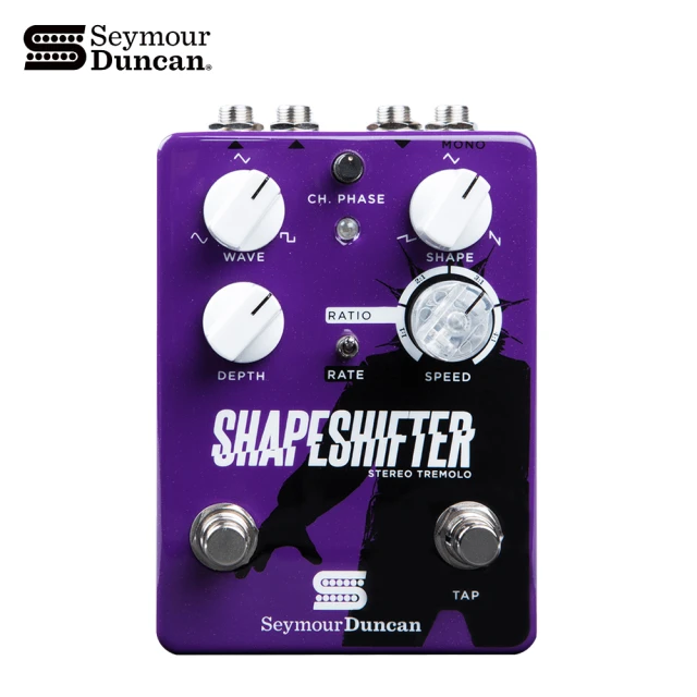 【Seymour Duncan】Shape Shifter Stereo Tremolo Pedal 吉他顫音效果器(吉他 搖滾 民謠 效果器 樂團 顫音)