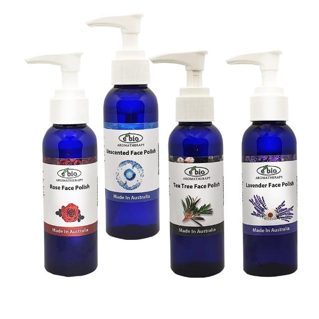【ebio 伊比歐】荷荷巴微珠去角質凝膠100ml-無香/玫瑰/茶樹/薰衣草甘菊(4種香氣任選一瓶)