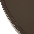 【特力屋】佐賀強化玻璃圓桌-棕色