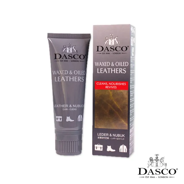 【DASCO 伯爵】2424油性皮革潔護露 75ml(油皮保養 馬丁鞋 帆船鞋 油性反毛皮 登山鞋)