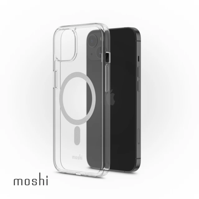 【moshi】iPhone 13 Pro 6.1吋 Arx Clear MagSafe 磁吸輕量透明保護殼(iPhone 13 Pro)