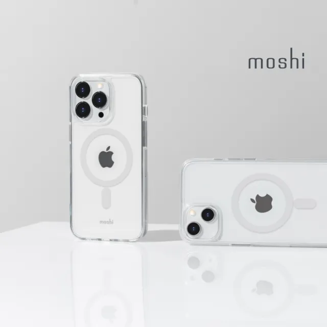 【moshi】iPhone 13 Pro 6.1吋 Arx Clear MagSafe 磁吸輕量透明保護殼(iPhone 13 Pro)