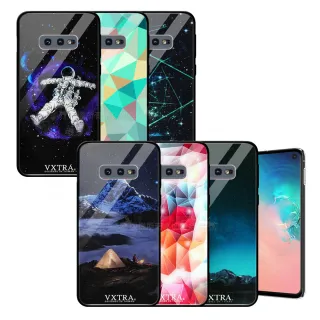 【VXTRA】三星 Samsung Galaxy S10e 鋼化玻璃防滑全包保護手機殼