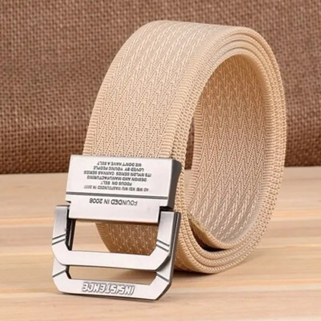 【米蘭精品】極速出貨  帆布腰帶皮帶尼龍腰帶戰術腰帶工作腰帶手工皮帶男休閒褲長褲(純色編織6色73pp277)