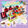 【指選好物】兒童廚房玩具74件組(扮家家酒鍋具 兒童煮菜過家家 廚房套裝)