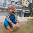 【Splash About 潑寶】嬰兒泳衣 抗UV 連身-  恐龍航海記(連身泳衣)