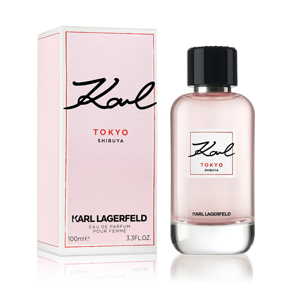 【KARL LAGERFELD 卡爾】東京粉櫻淡香精100ml(專櫃公司貨)