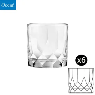【Ocean】威士忌杯 Connexion系列 350ml 6入組(威士忌杯)