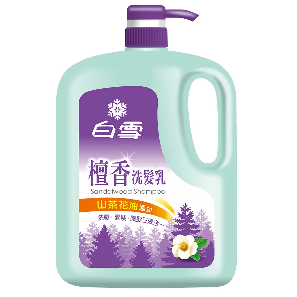 【白雪】檀香洗髮乳-山茶花油2000g