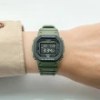 【CASIO 卡西歐】G-SHOCK 街頭軍事撞色數位腕錶/綠x黑框(DW-5610SU-3)