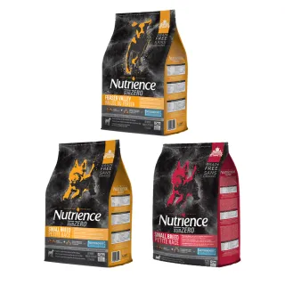 【Nutrience 紐崔斯】黑鑽頂極無穀犬+凍乾系列5kg(成犬飼料、全齡犬飼料、添加肉塊、WDJ、小顆粒、小型犬)