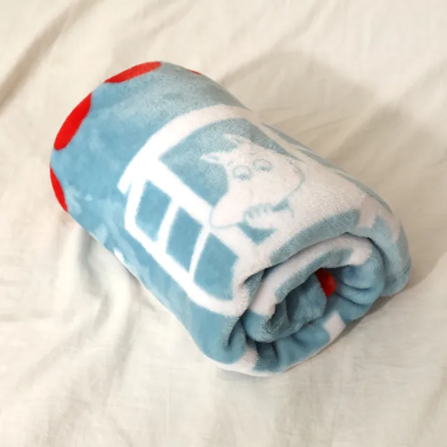 【Norns】Kakao Friends毛毯/Moomin嚕嚕米毛毯(法蘭絨刷毛毯 保暖毯 70x100cm四季毯/冬被)