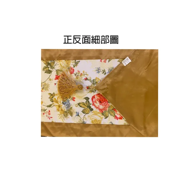 【J&N】香妮仿絲檯布38*130●金色(1入)