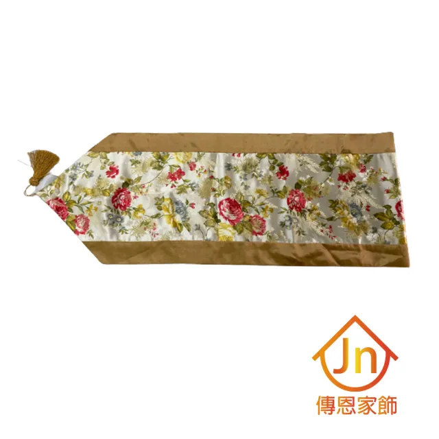 【J&N】香妮仿絲檯布38*178●金色(1入)