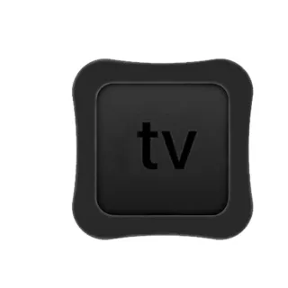 【3D Air】Apple TV 主機防摔防水矽膠保護套(黑色)