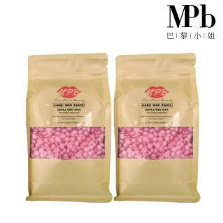 【MPB巴黎小姐】玫瑰身體蠟豆500gx2入(熱蠟除毛膏 蜜蠟 硬蠟 脫毛 去毛 抓毛力強 低痛感)