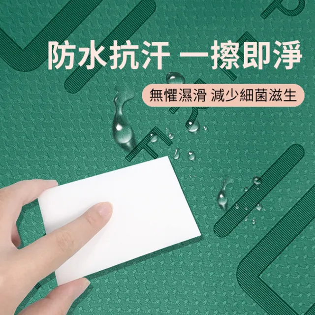 【ANTIAN】6MM加厚 靜音減震跳繩墊 家用瑜伽墊 健身墊 跳繩毯 舞蹈墊(運動防滑墊)