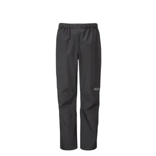 【RAB】Downpour Eco Pants 透氣防水長褲 女款 黑色 #QWG85