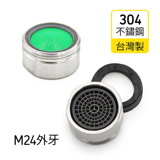 【CHINDAO 清島牌】外牙24mm不鏽鋼起泡器(MIT台灣製)