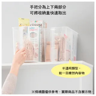 【NITORI 宜得利家居】櫥櫃收納盒CL N BRANC M 收納盒 收納籃
