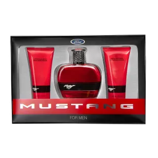 即期品【FORD MUSTANG 福特野馬】美式傳奇經典 男性淡香水禮盒(專櫃公司貨)