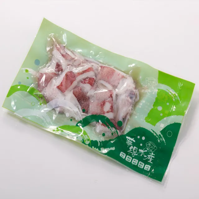 【華得水產】船凍透抽切片4包組(280g/包)