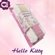 【SANRIO 三麗鷗】Hello Kitty 凱蒂貓紙軸棉花棒 500 支 X 3 盒超值包 環保紙軸桿 柔韌不易折斷