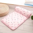 【萌貝貝】帶枕頭冰絲寵物涼墊 寵物窩(寵物床 狗窩 貓窩 透氣舒適)