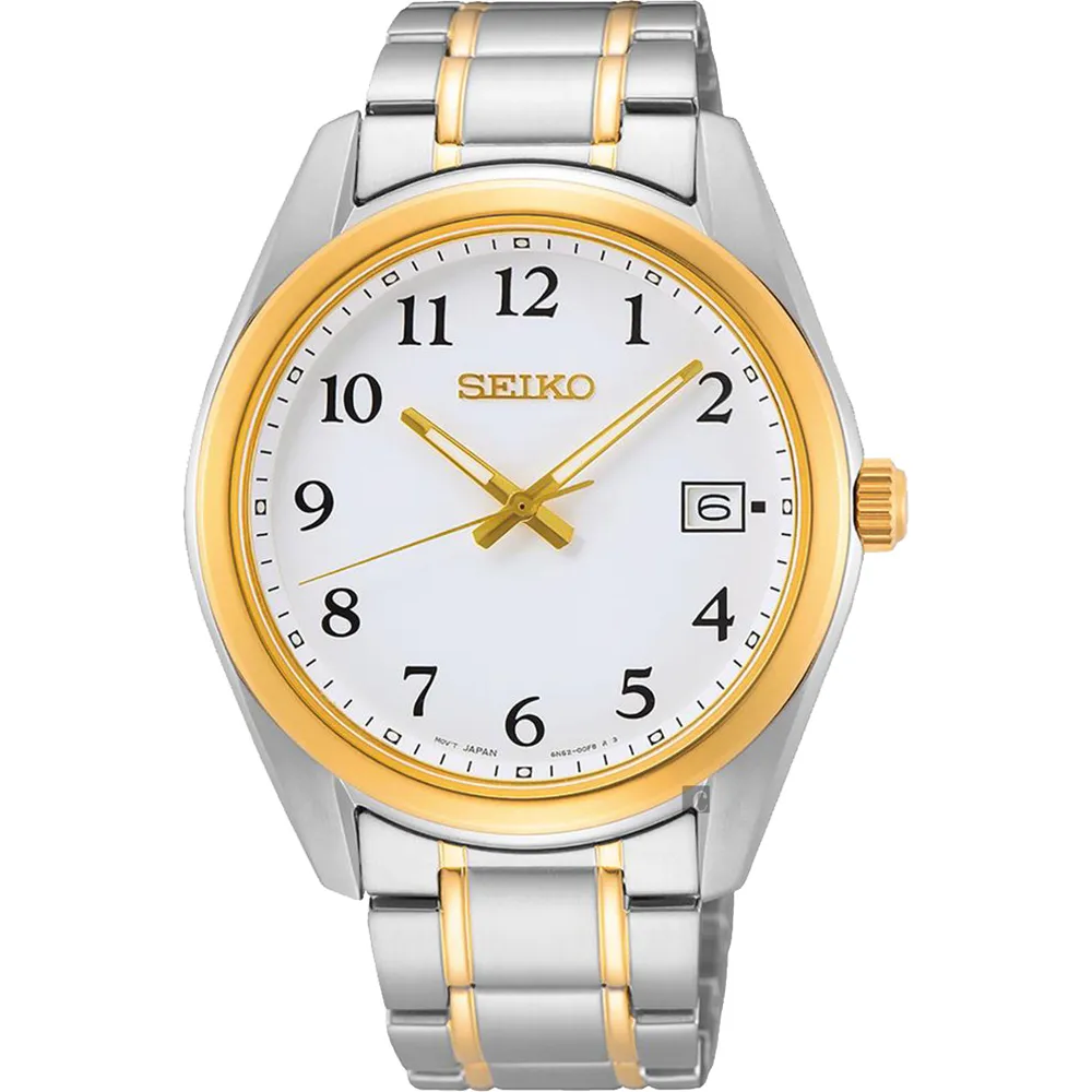 【SEIKO 精工】CS 城市簡約手錶 送6入手錶收藏盒(SUR460P1/6N52-00F0KS)