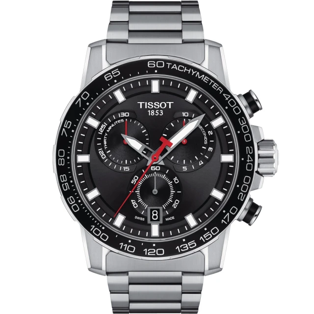 【TISSOT天梭 官方授權】SUPERSPORT 競速賽車運動時尚錶(T1256171105100)